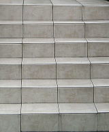 階段　施工写真　タイル階段（神奈川県横浜市）